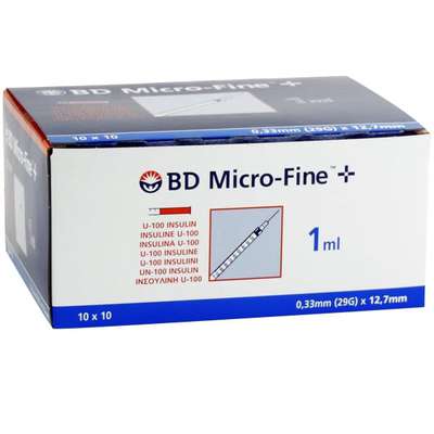 Insulinespuitjes - BD Micro-Fine 1 ml